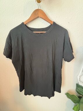 Madewell Black Short Sleeve Crewneck Tee
